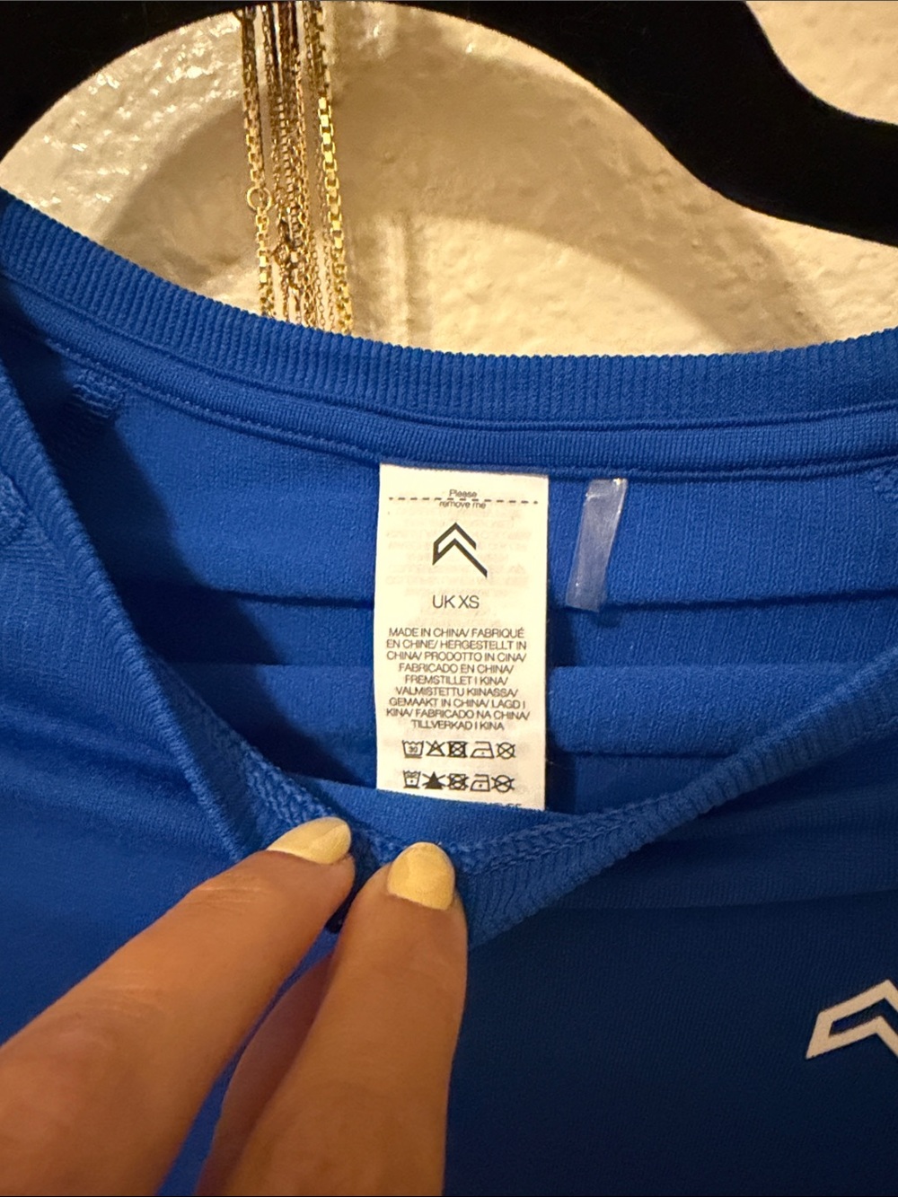 Blue Performance Tee - Picture 2 of 2